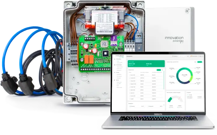 System Innovation Energy – TCM BOX 1P i aplikacja online