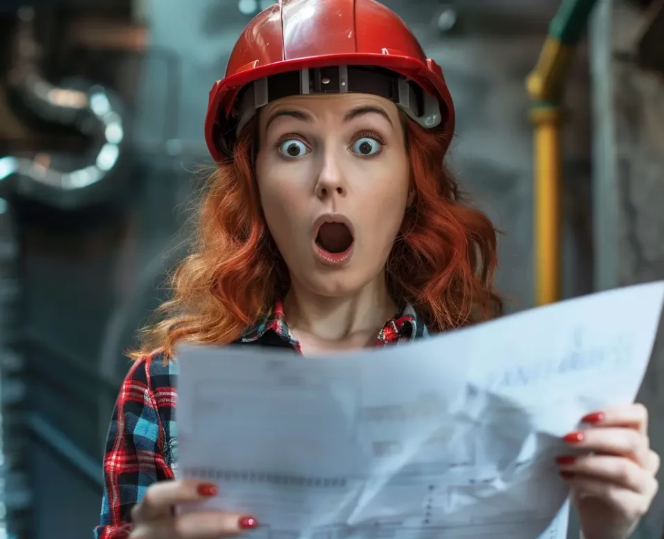 Zdziwiona kobieta, jak zobaczyła, ile kosztuje świadectwo energetyczne, cena